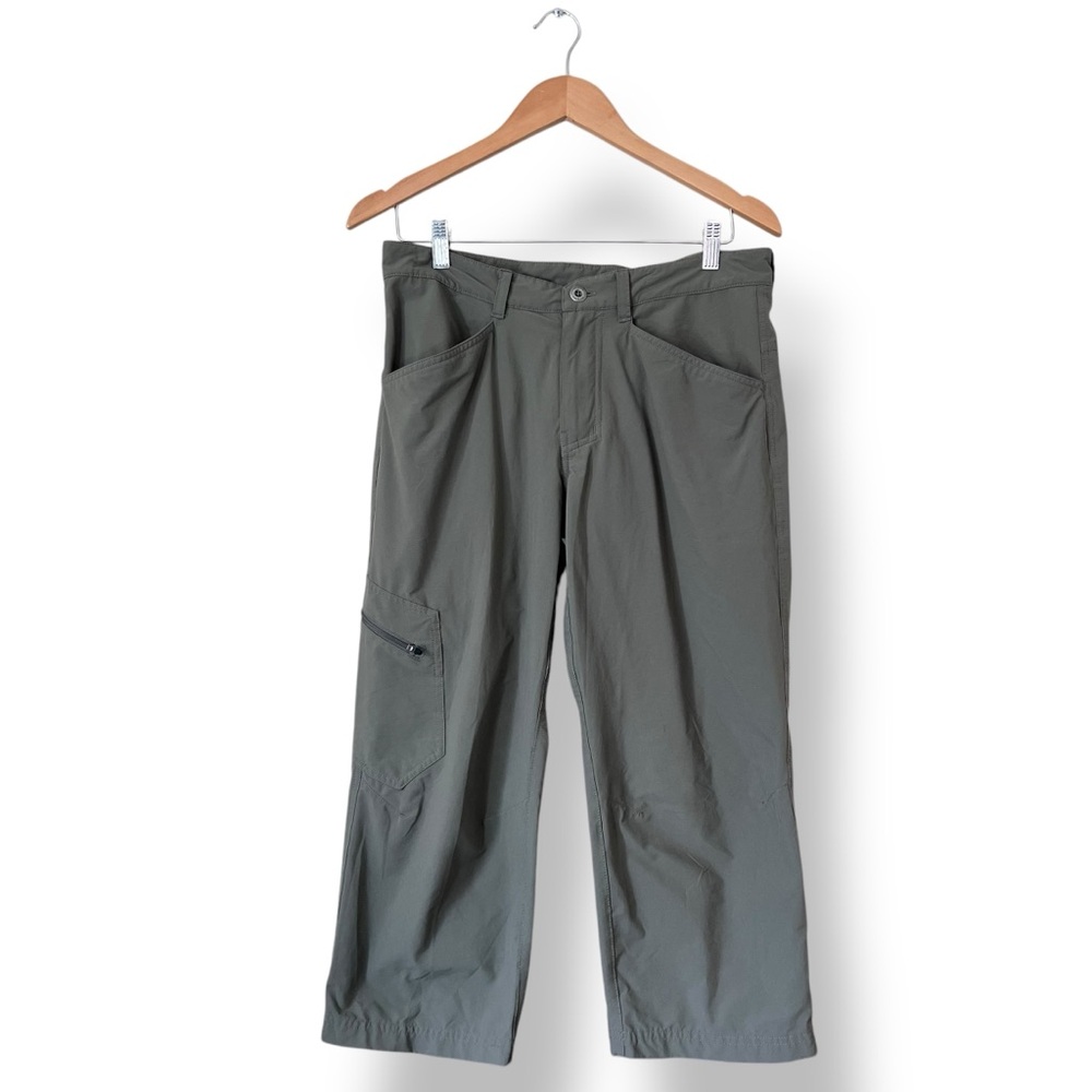 Patagonia Croped Pants Hiking Men’s Size 31 Olive Green